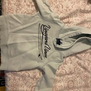 Vineyard Vines light blue hoodie